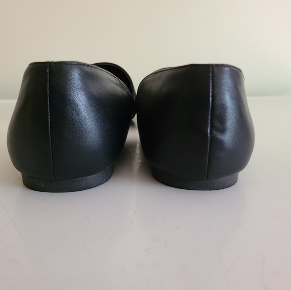 Pierre Dumas NEW in box, black d'orsey flats size 10 Vegan faux leather - Picture 5 of 9